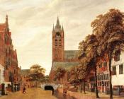 View of Delft - 让·范·德·海登